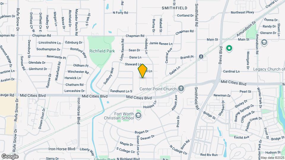 7504 Connie Ln Map and Location Details