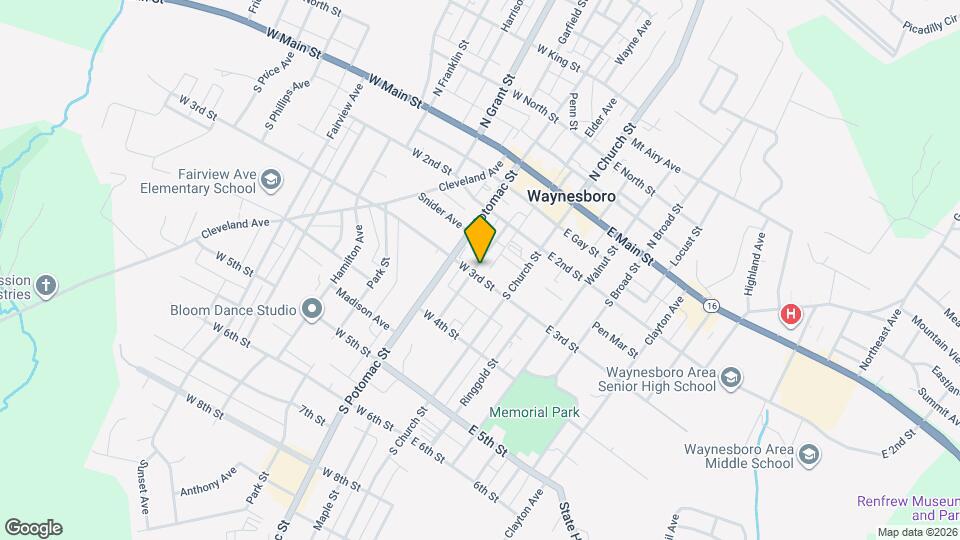 29 W 3rd St Map and Location Details