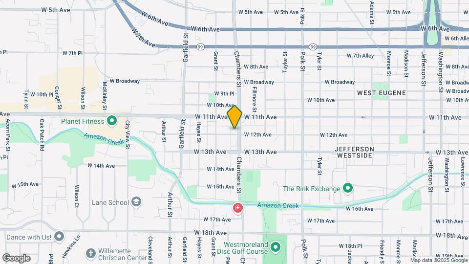 1715 W 12th Ave Map and Location Details