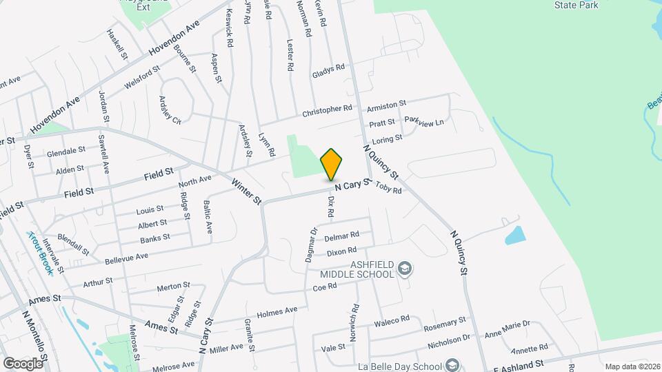 704 N Cary St Map and Location Details