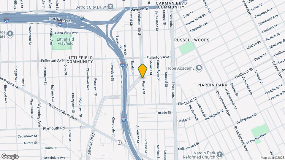 3591 Oakman Blvd Map and Location Details