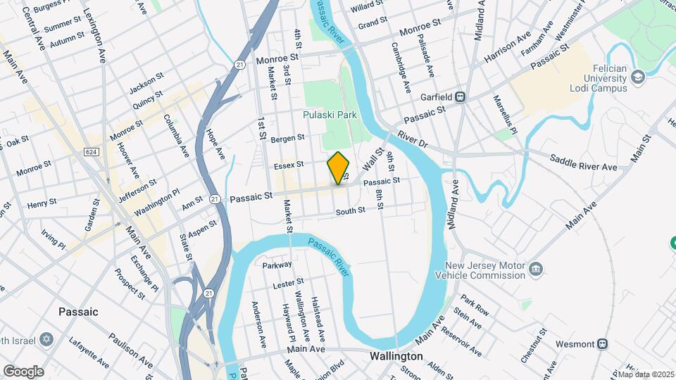 123 Passaic St Map and Location Details