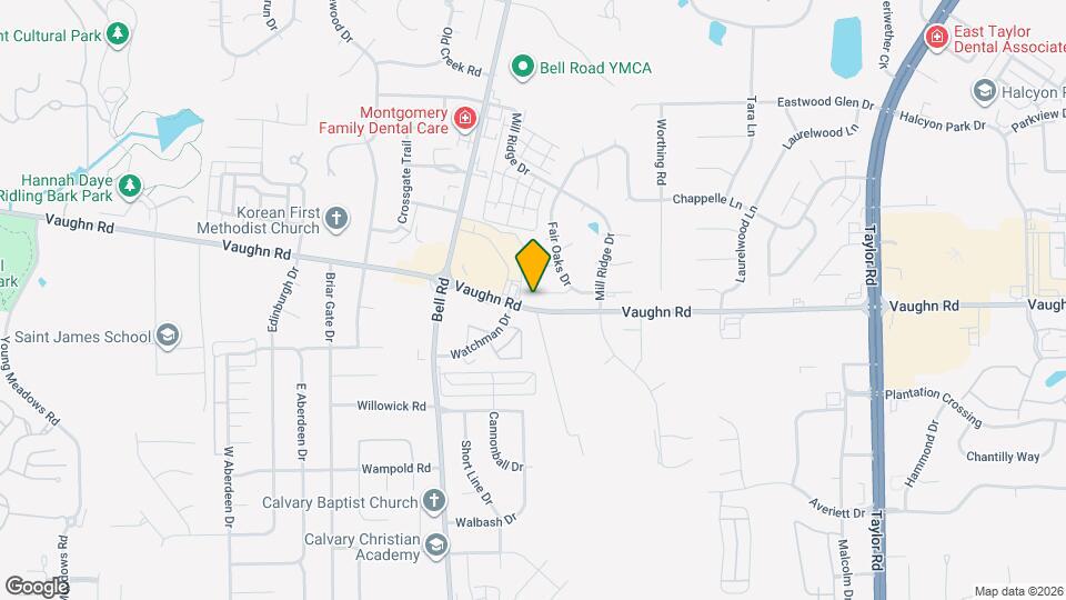 7104 Fair Oaks Ct Map and Location Details