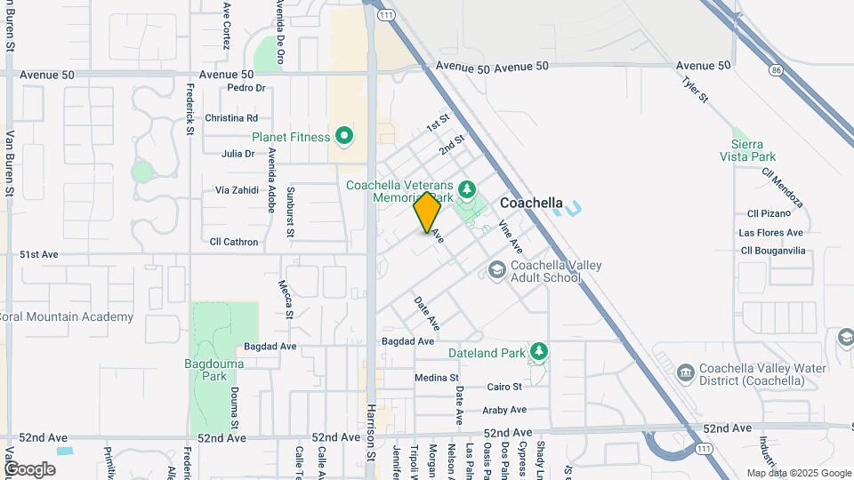 1363 5th St Map and Location Details