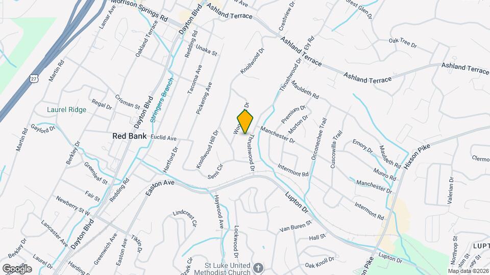 3641 Thrushwood Dr Map and Location Details