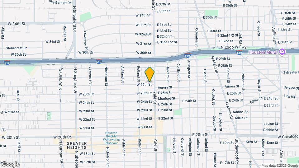 205 W 26th St Mapa y Detalles de la Ubicación