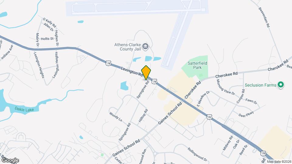 110 Springtree Rd Map and Location Details