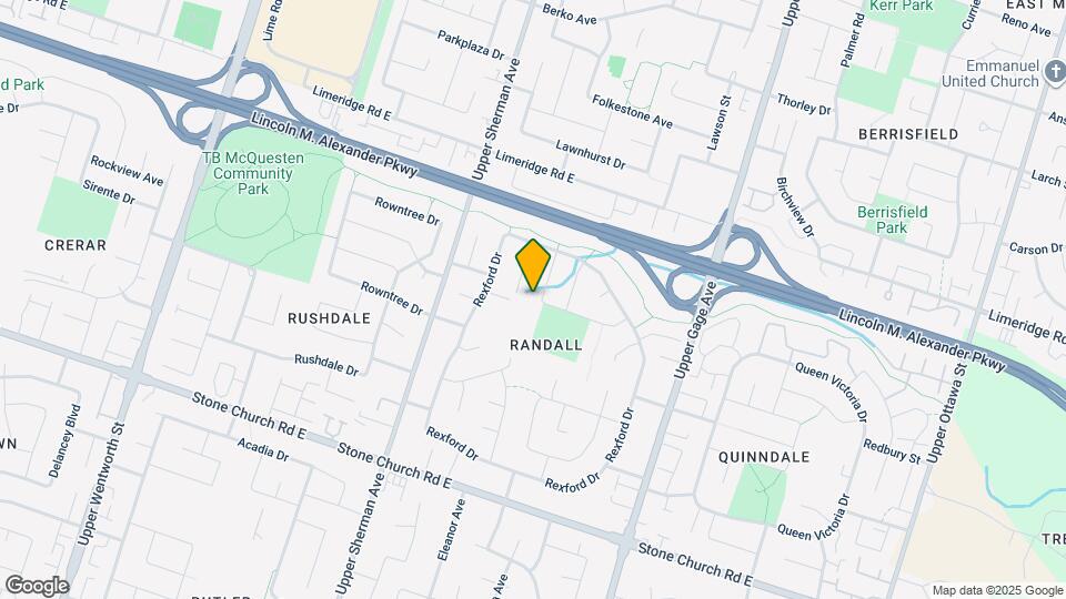 62 Robson Crescent Map and Location Details