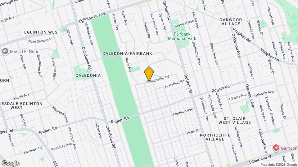 93 Hatherley Rd Map and Location Details