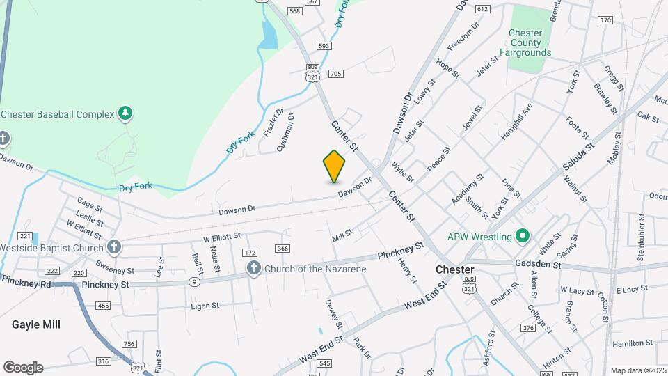 Talford Greene Mapa y Detalles de la Ubicación