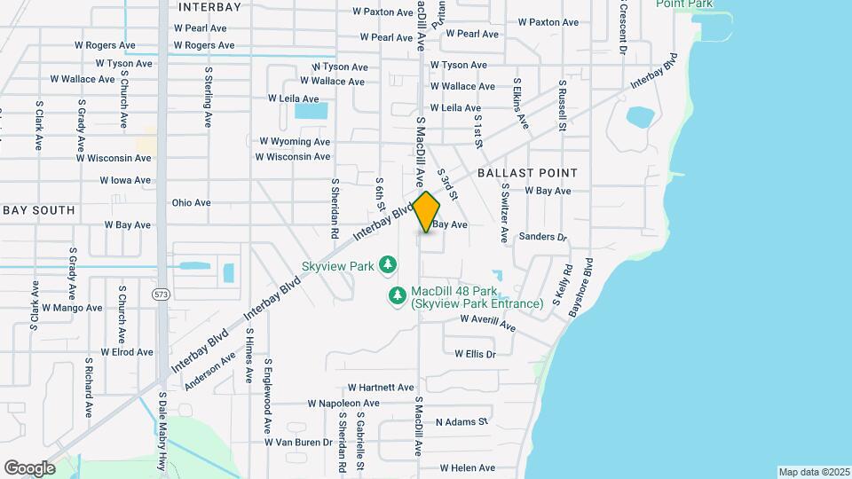 6210-6212 S Macdill Ave Map and Location Details