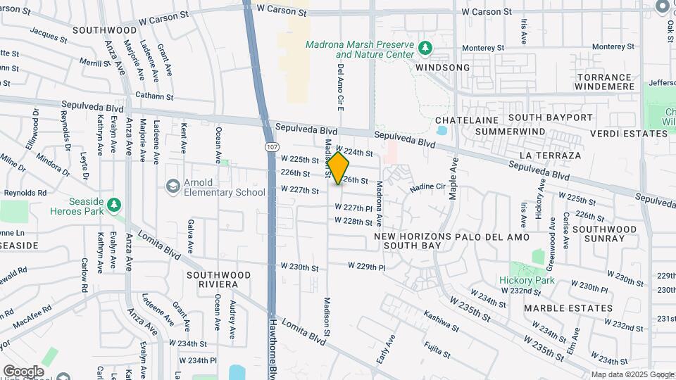 22621 Eastwood St Map and Location Details