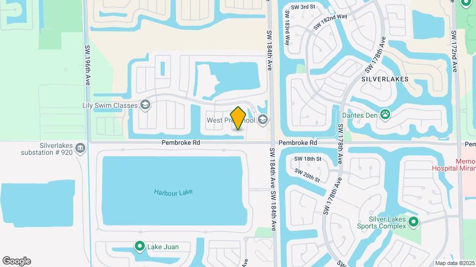 18616 SW 16th St Map and Location Details