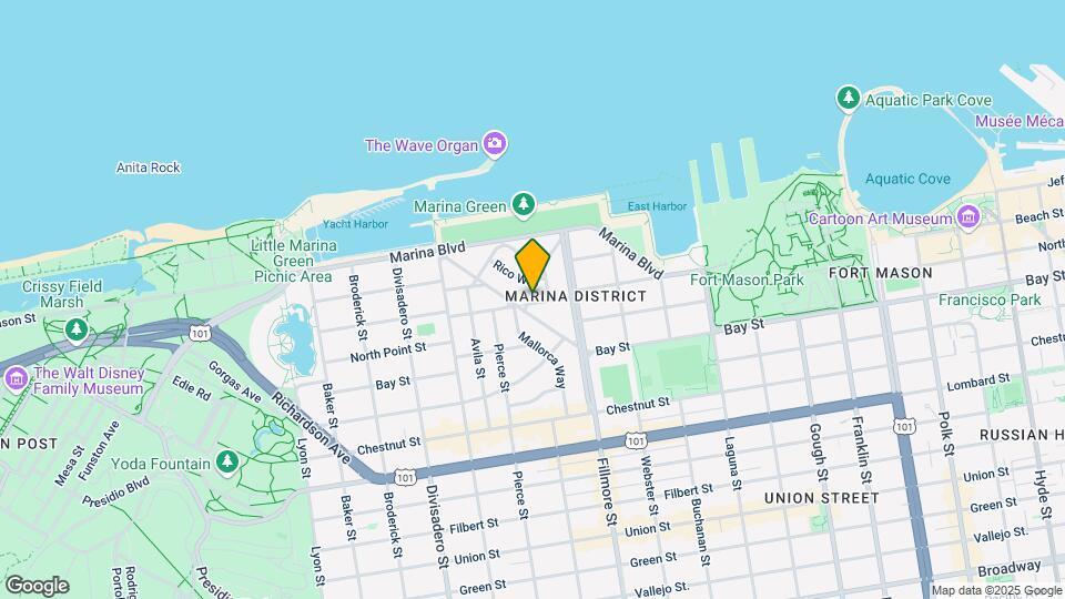 1772 Beach St Map and Location Details