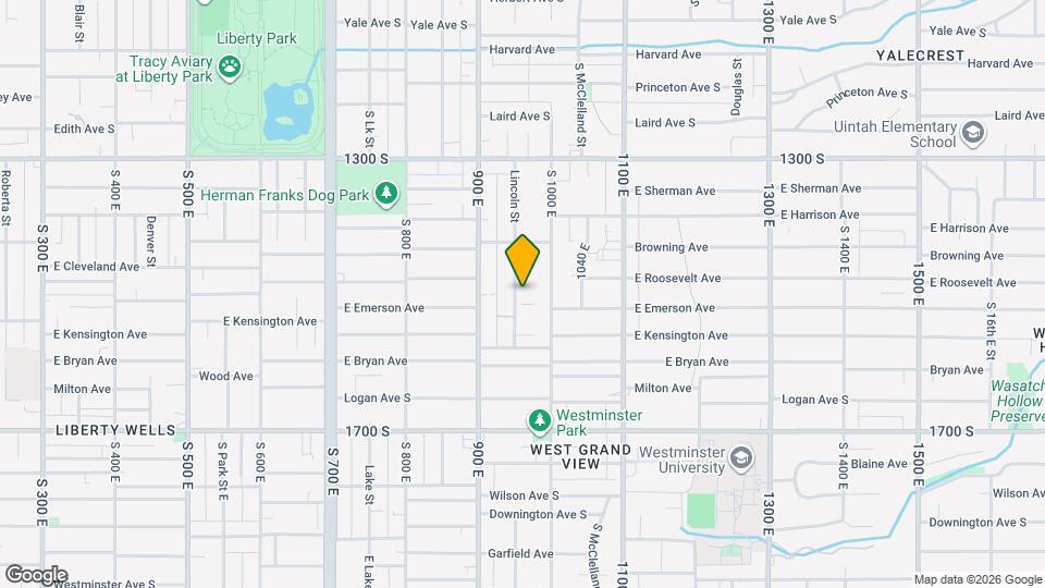 1475 Lincoln St, Unit Apt. B Map and Location Details