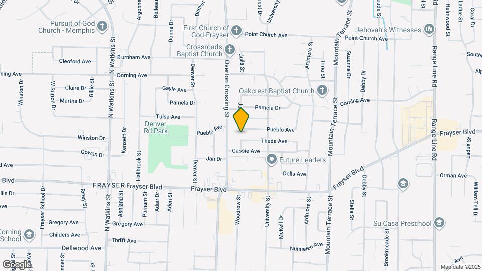 2148 Theda Ave Map and Location Details