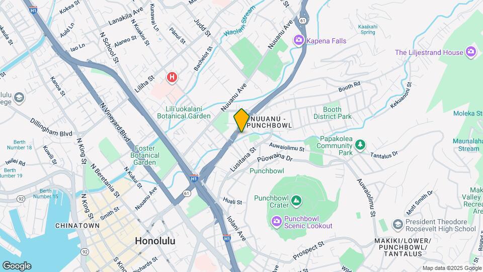 1835 Pacific Heights Rd Map and Location Details