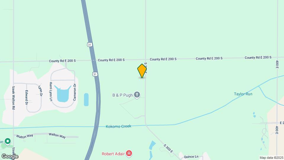 2171 County Rd S 300 E Map and Location Details