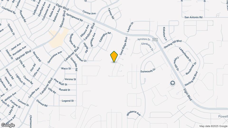 4323 Sand Ridge Blvd Map and Location Details