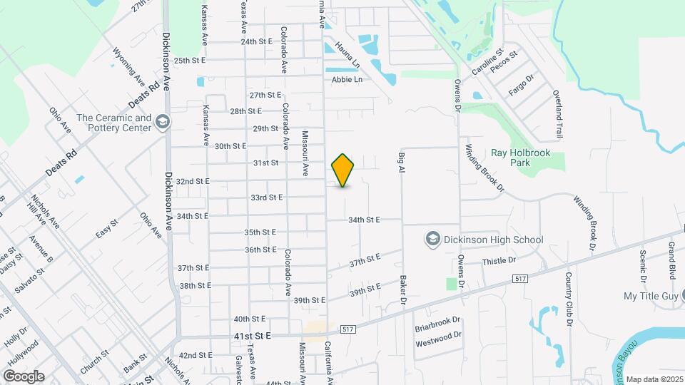 3211 Utah Ave Map and Location Details