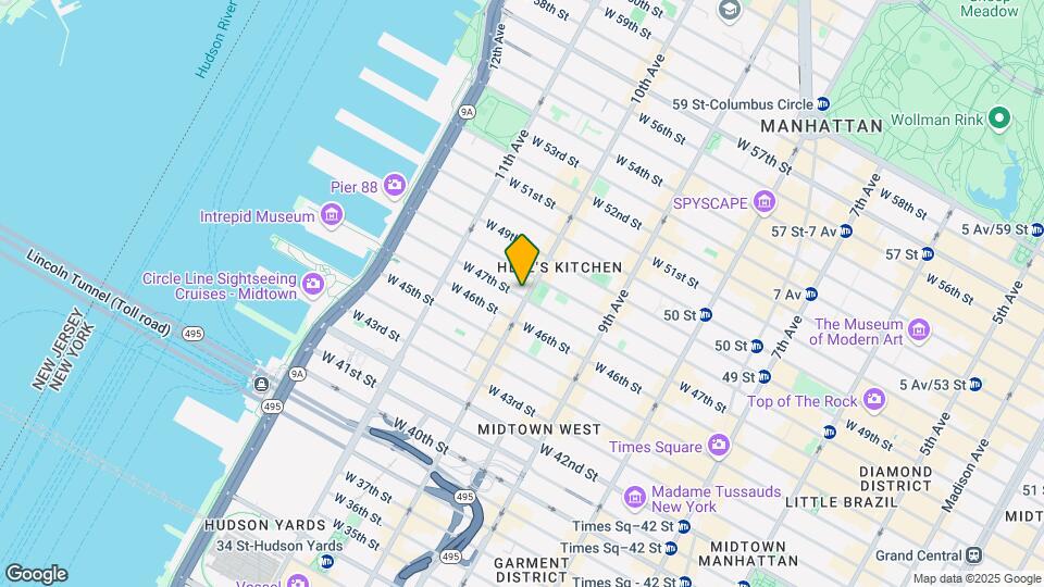 689 Tenth Ave Mapa y Detalles de la Ubicación