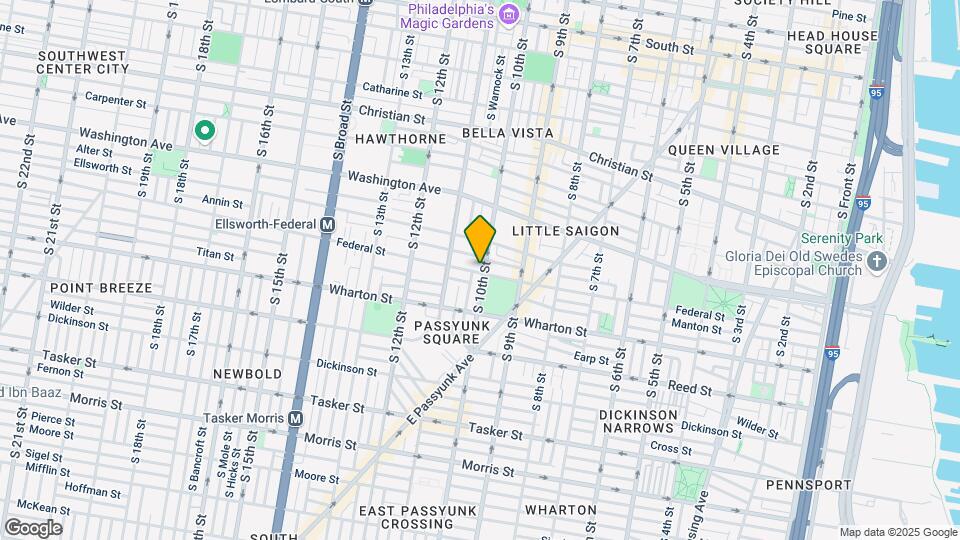 1180 S 10th St, Unit 2r Map and Location Details
