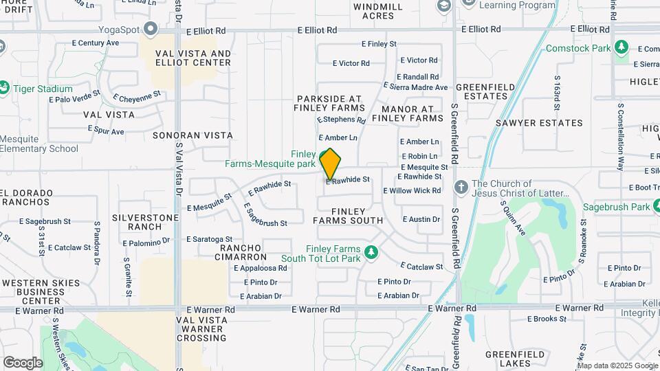 2041 E Rawhide St Mapa y Detalles de la Ubicación