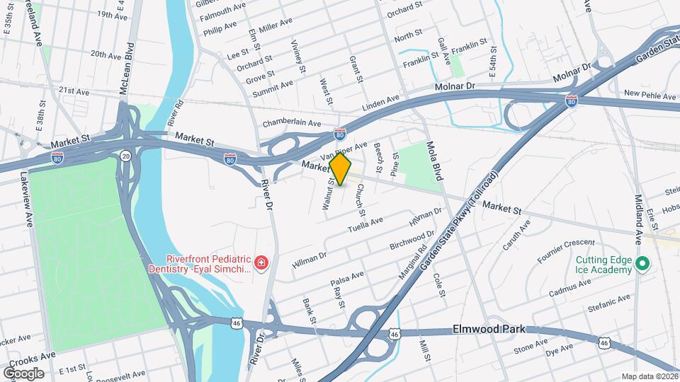 14 Chestnut St Map and Location Details