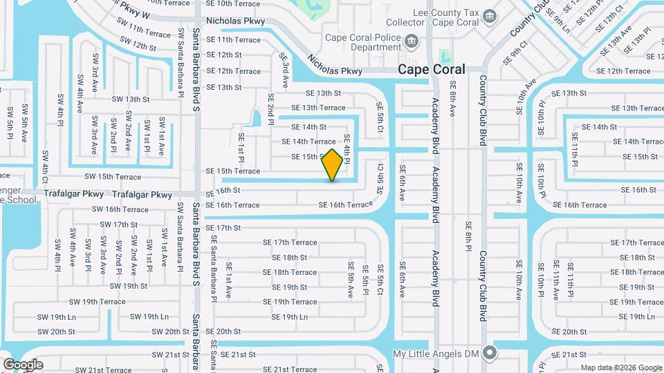 411 SE 16th St Mapa y Detalles de la Ubicación