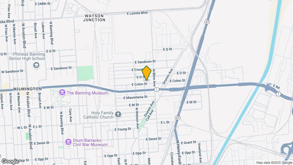 1405 E Colon St Mapa y Detalles de la Ubicación