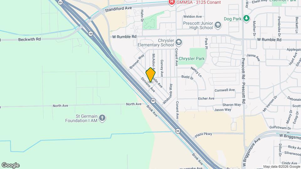 2404 Strivens Ave Mapa y Detalles de la Ubicación