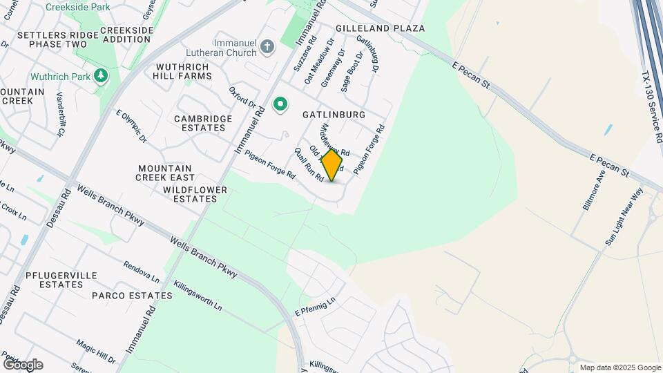 1605 Quail Run Rd Map and Location Details