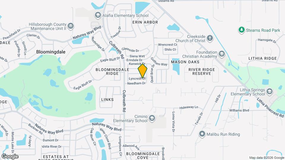 2321 Lyncrest Ct Mapa y Detalles de la Ubicación