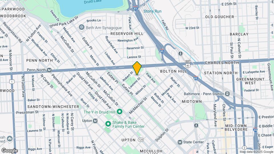 1808 Bolton St Map and Location Details