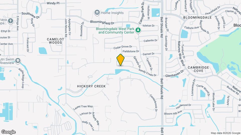 523 Sandy Creek Dr Mapa y Detalles de la Ubicación