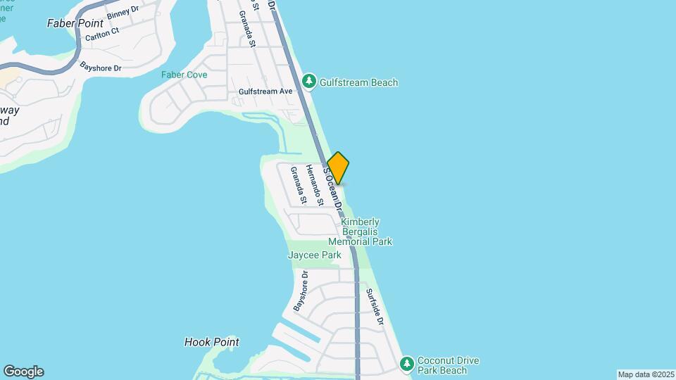 1144 S Ocean Dr Map and Location Details