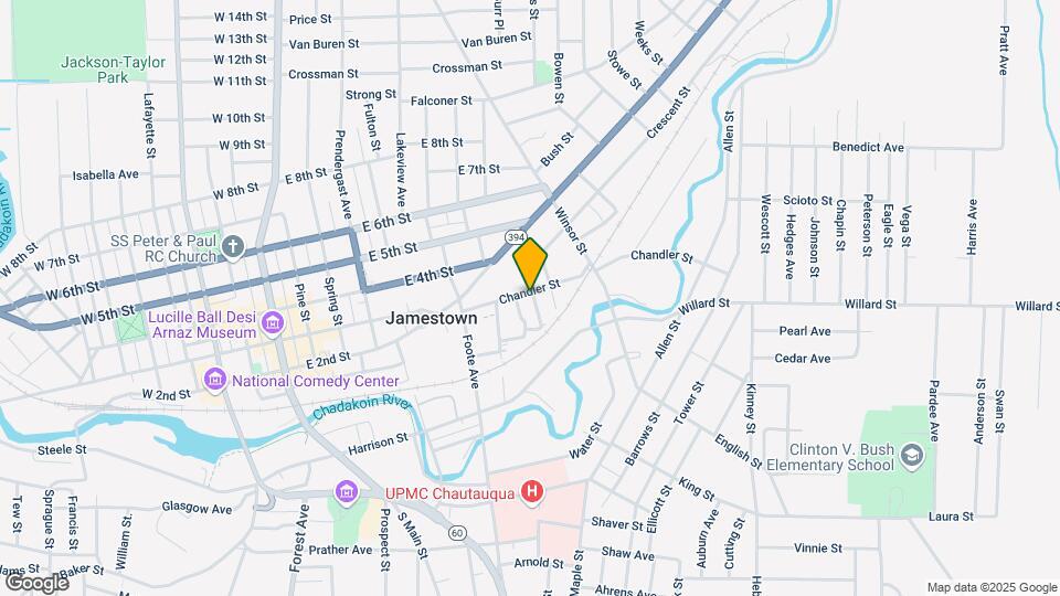 152 Chandler St Map and Location Details