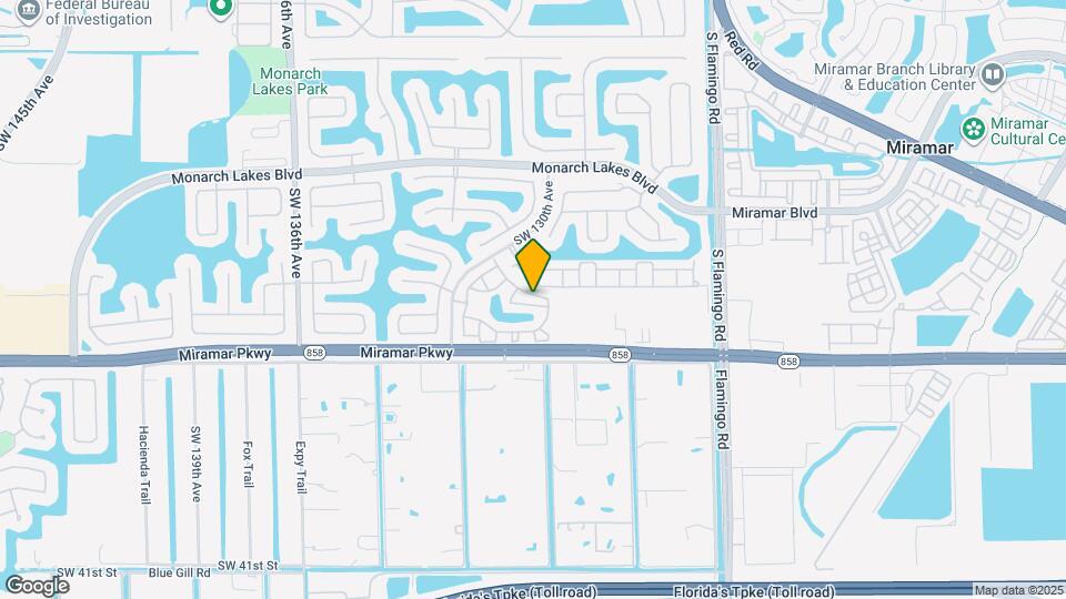 12832 SW 30th St Map and Location Details