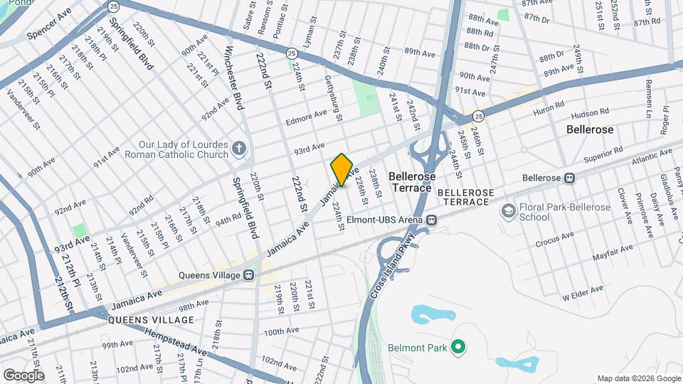 94-18 225th St Map and Location Details