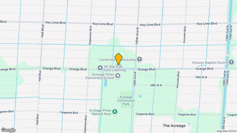 14199 Orange Blvd Map and Location Details