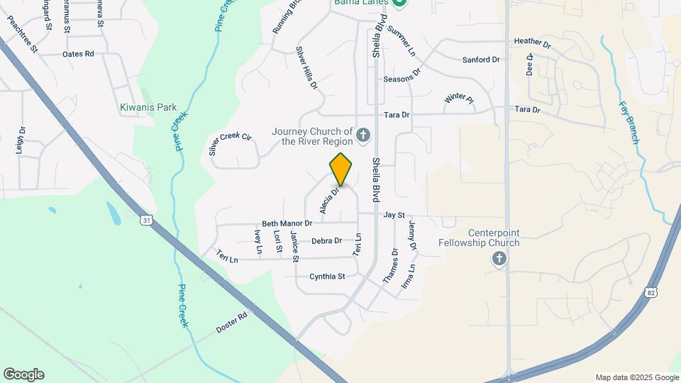118 Alecia Dr Map and Location Details