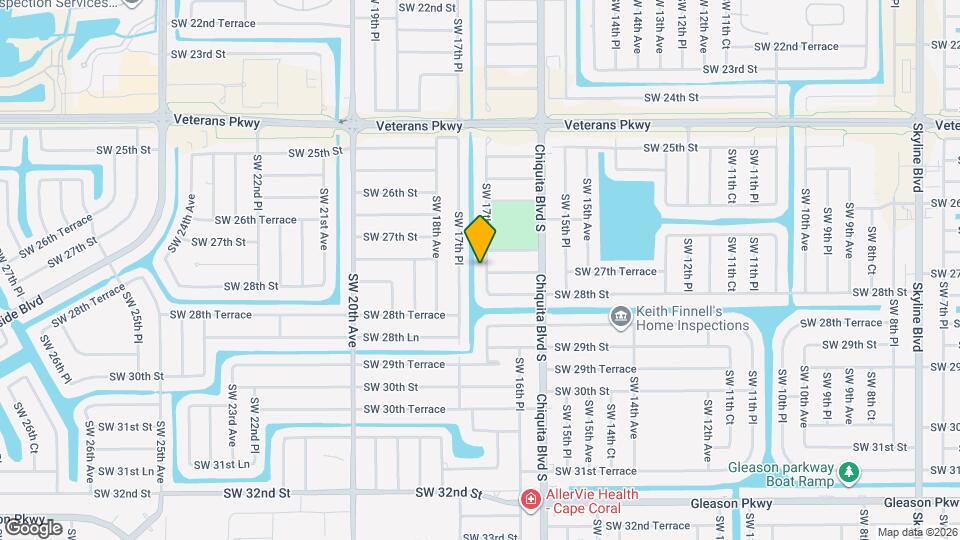 2712 SW 17th Ave Mapa y Detalles de la Ubicación