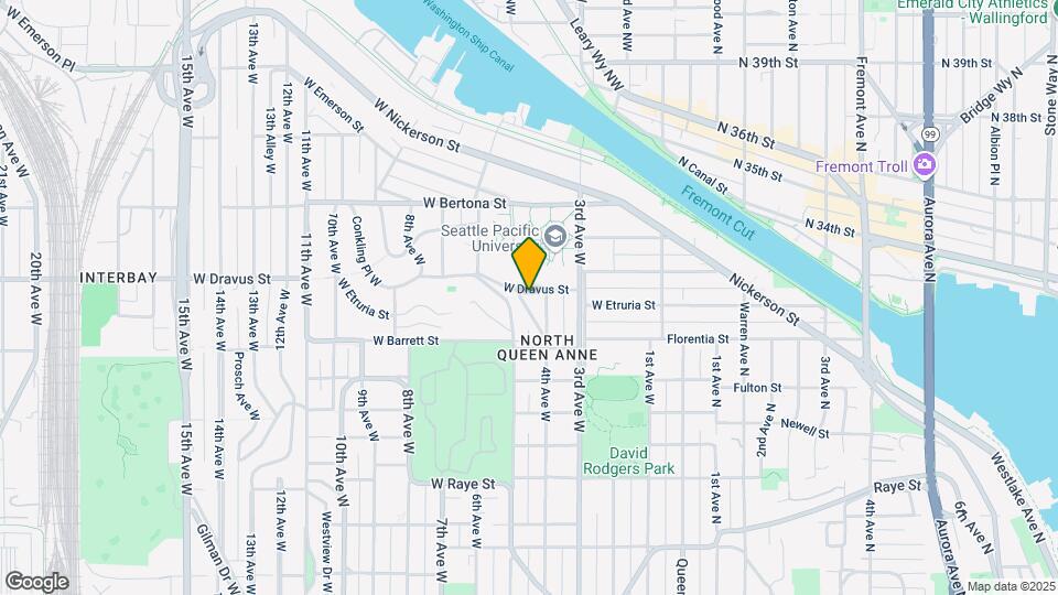 415 W Dravus St Map and Location Details