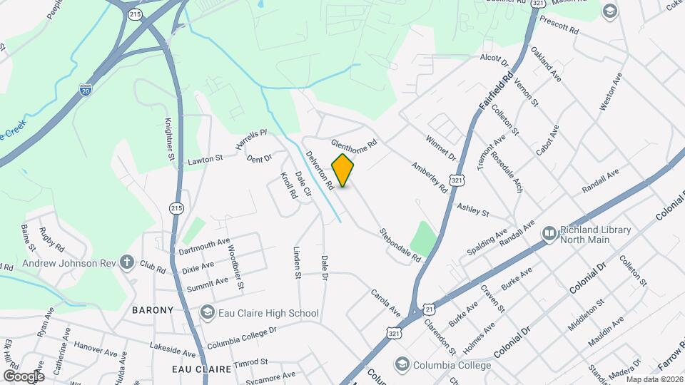 842 Delverton Rd Map and Location Details