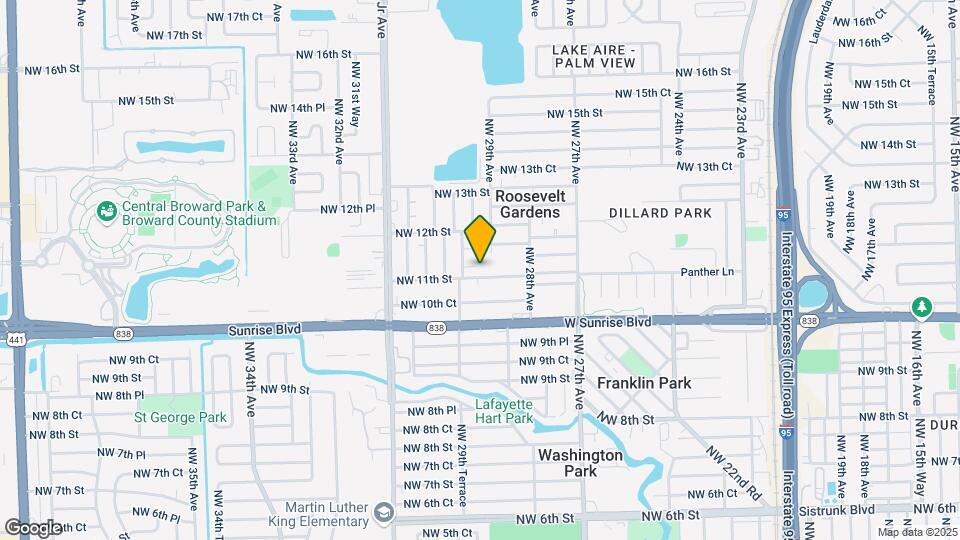 2911 NW 11th St Map and Location Details