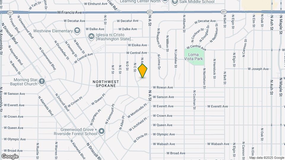 5524 N Audubon St Map and Location Details