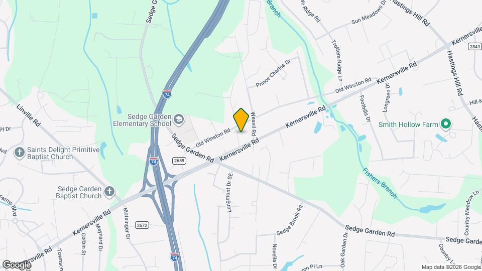 4421 Kernersville Rd Map and Location Details