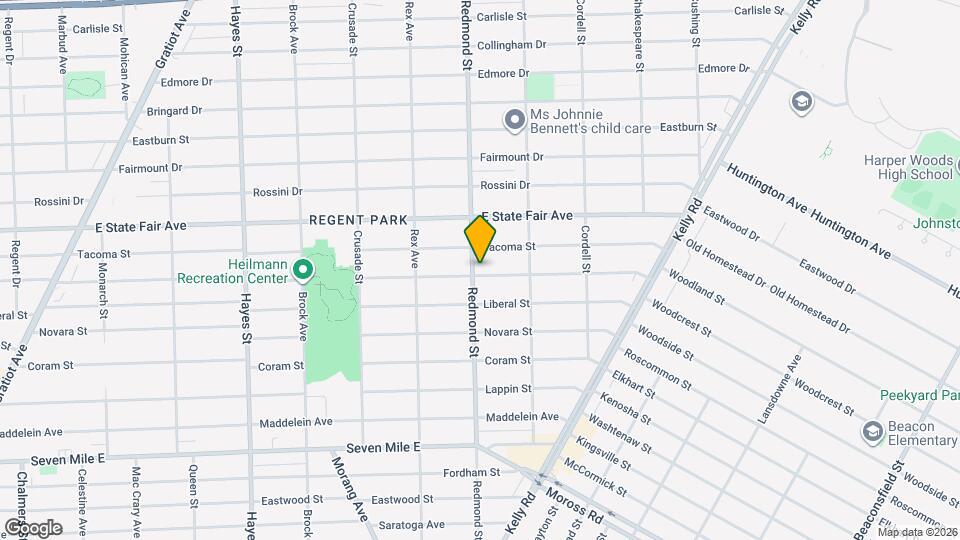 16011 Manning St Map and Location Details