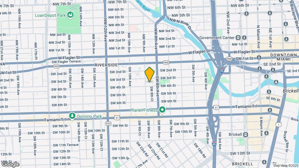 851 SW 4th St Map and Location Details