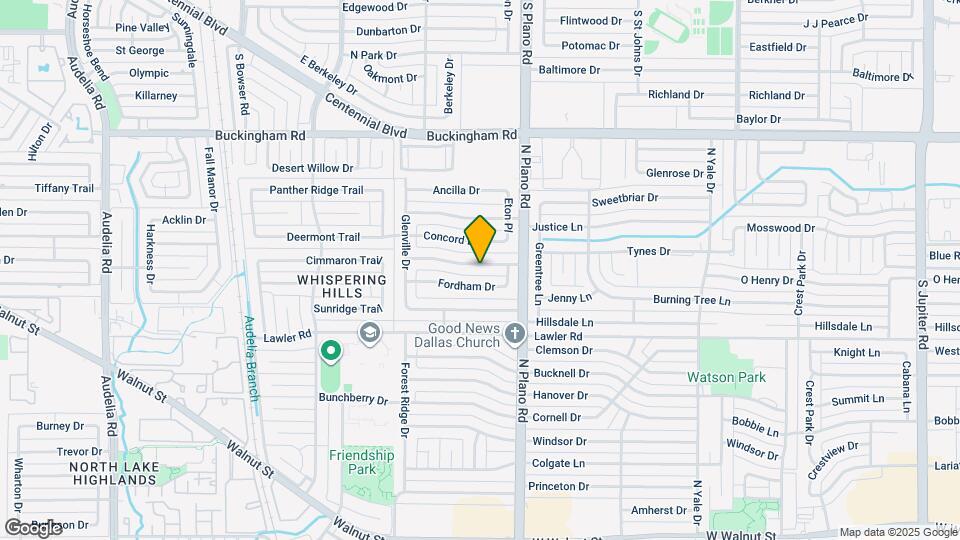 4602 Danville Dr Map and Location Details